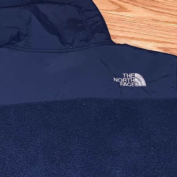 Boys Med 10/12 North Face fleece ,navy - Picture 3 of 4